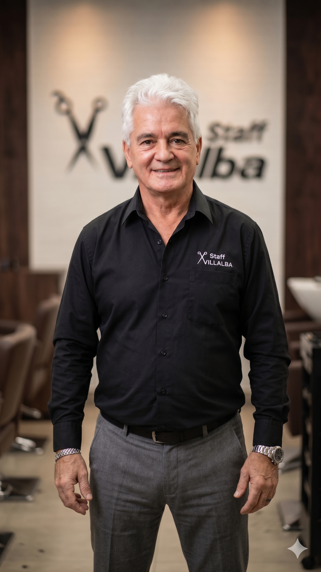 Héctor Villalba, técnico colorista y fundador de Staff Villalba